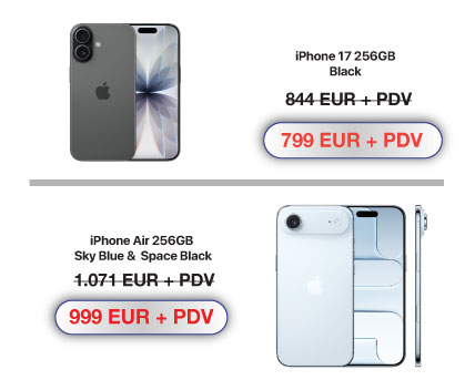 iPhone 17 iPhone Air akcija