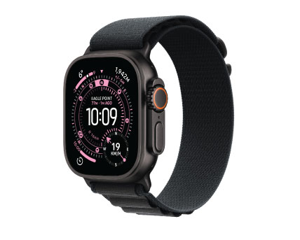 Apple Watch Ultra 3 Cellular 49mm Black Titanium Case