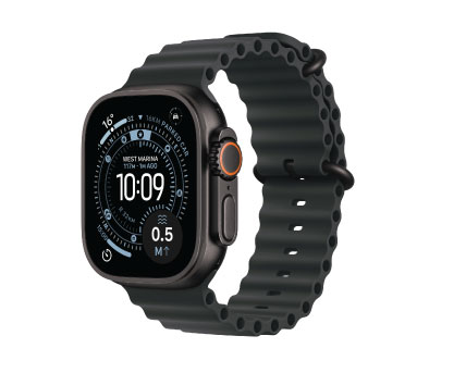 Apple Watch Ultra 3 Cellular 49mm Black Titanium Case