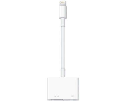 Apple lightning to digital AV adapter