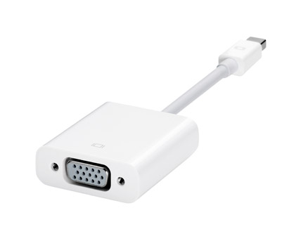 Mini DisplayPort to VGA adapter