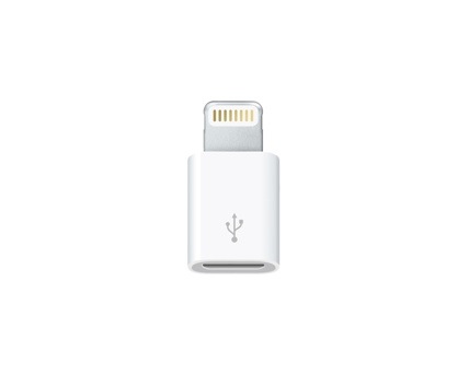 Apple lightning to micro USB adapter