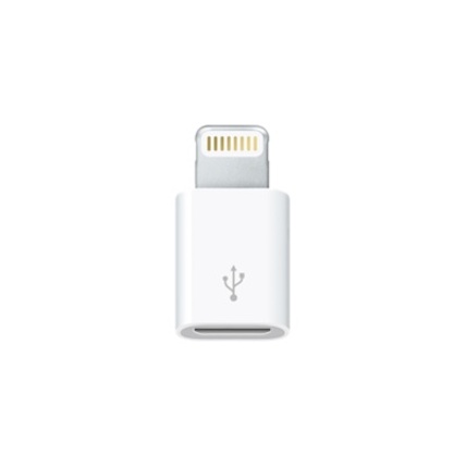 Apple lightning to micro USB adapter