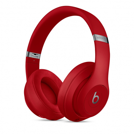 Beats Studio3 Wireless Over-Ear Headphones - Red