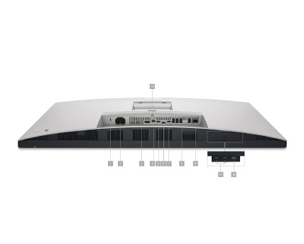 Dell Flat Panel 32" U3224KBA with USB-C and RJ45