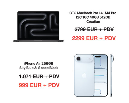 Nova godina s novim Mac-om i iPhone-om.